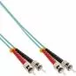 Preview: LWL Patchkabel ST/ST OM3 – Multimode Duplex, halogenfrei